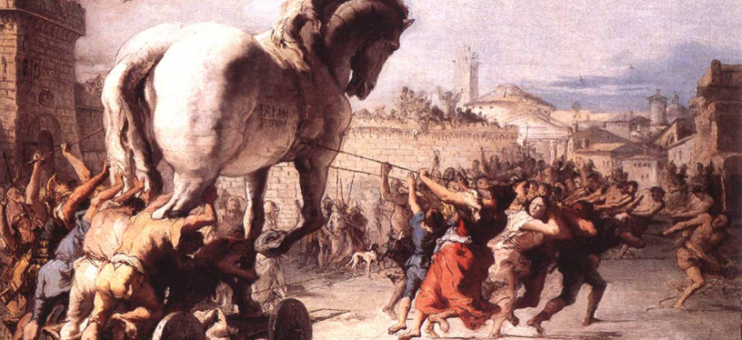Il Racconto Di Enea L Inganno Del Cavallo Parafrasi