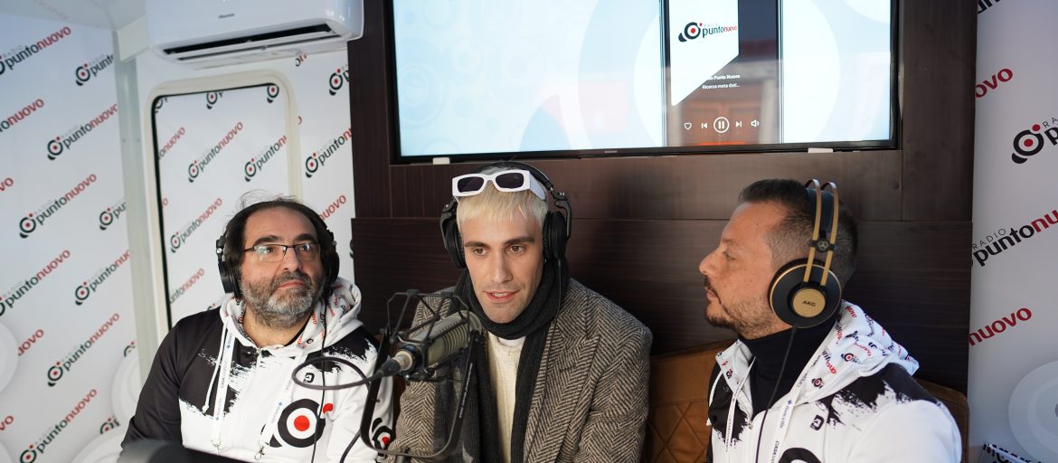 VIDEO | Sanremo 2023, a Radio Punto Nuovo c'è Mr. Rain