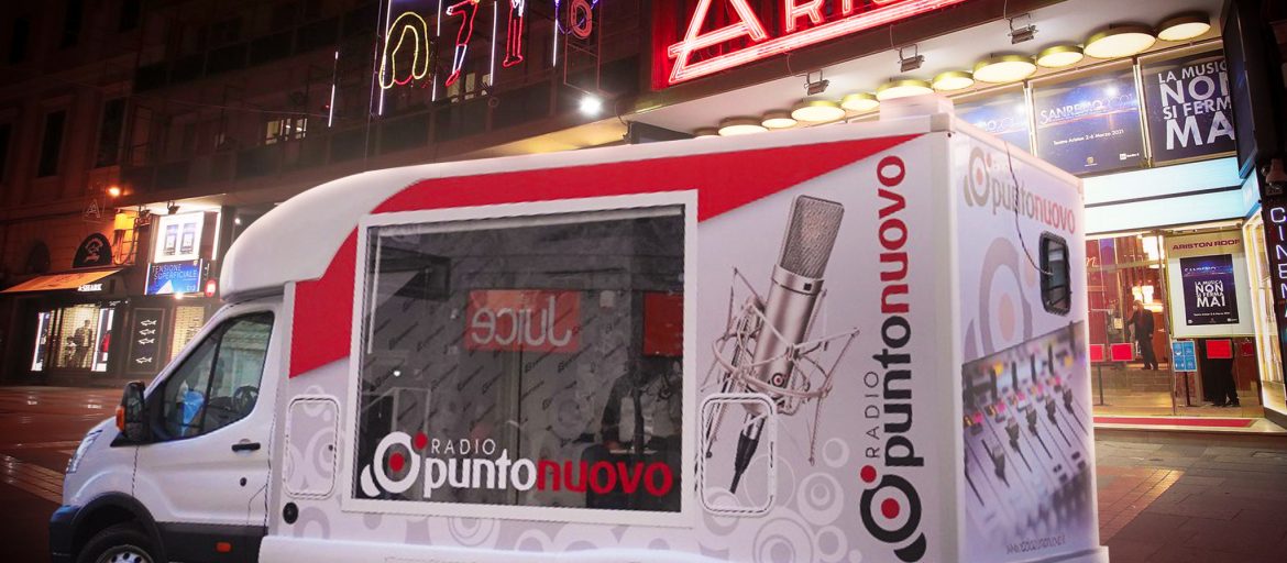 Radio Punto Nuovo in diretta da Sanremo per la 74esima edizione del Festival della Musica Italiana